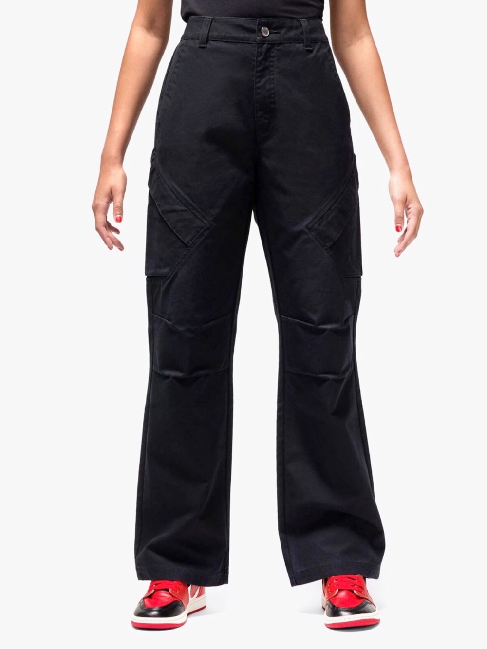 Jordan Chicago Women’s Utility Cargo Black Jeans(FV7098-010) Small